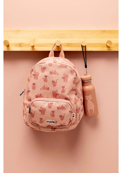 Backpack Print Charming Cat - Okul Çantası indirimleri