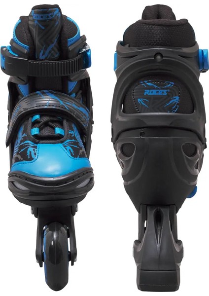 Jokey Boy 3 Black Astro Blue Ayarlanabilir Çocuk Pateni 30-33 modelleri