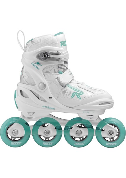 Moody Girl Tif White Aqua Ayarlanabilir Çocuk Pateni 30-35