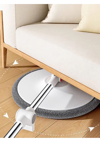 360° Döner Otomatik Temizlik Seti, 3 Başlıklı Paspas ve Mop, Pratik ve Çok Amaçlı modelleri