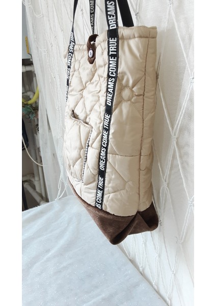 Laldizayn El Yapımı Dikişli Omuz Çantası