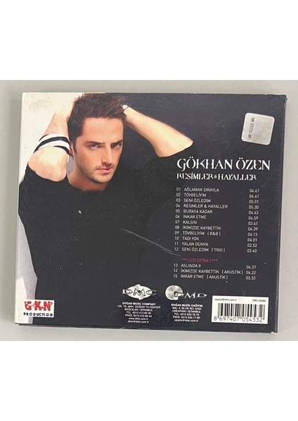 Gökhan Özen Resimler & Hayaller CD (Orjnal Dönem Baskı Cd)