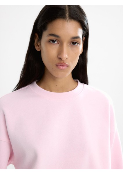 Desenli Pamuk Sweatshirt indirimleri