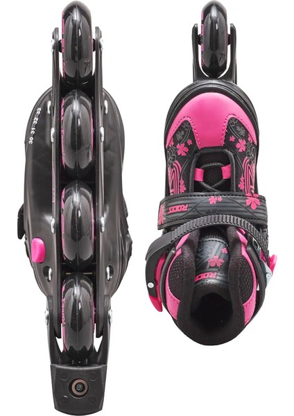 Jokey Girl 3 Black Pink Ayarlanabilir Çocuk Pateni 26-29 fırsatları
