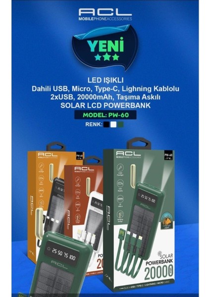 Powerbank 20.000 Mah