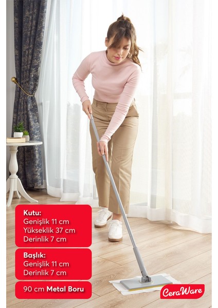 El değmeden takıp çıkarılan temizlik seti, bezler ve havlularla uyumlu fırsatları