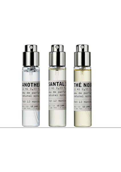Travel Tube Set 3X10 30 ml Parfüm