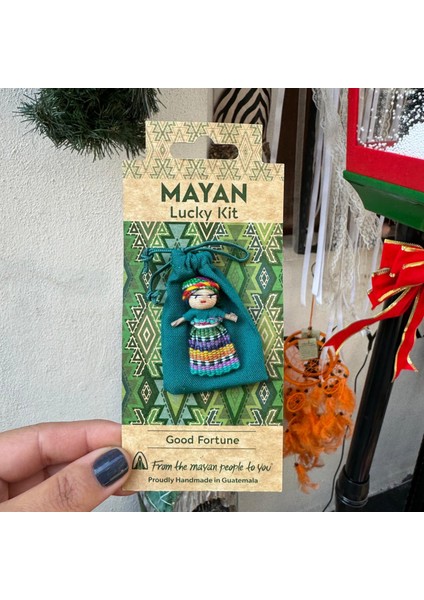 Worry Dolls Şans Kiti Yeşil