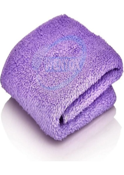 Mor 4 Mandallı Mikrofiber Bezler, 2'li Temizlik ve Paspas Seti, makine ve elle kullanılabilir