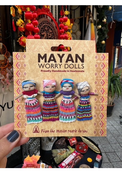 Worry Dolls Maya Bebekleri 4'lü fiyatları