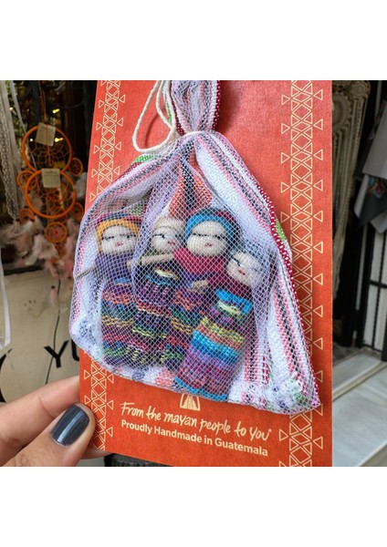 Worry Dolls Maya Bebekleri 4'lü
