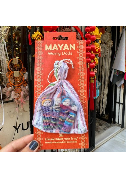 Worry Dolls Maya Bebekleri 4'lü modelleri