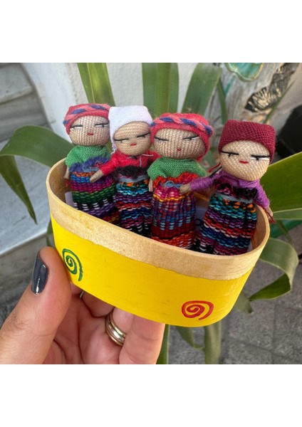 Worry Dolls Maya Bebekleri 4'lü
