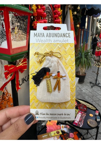 Worry Dolls Zenginlik Tılsımı Sarı