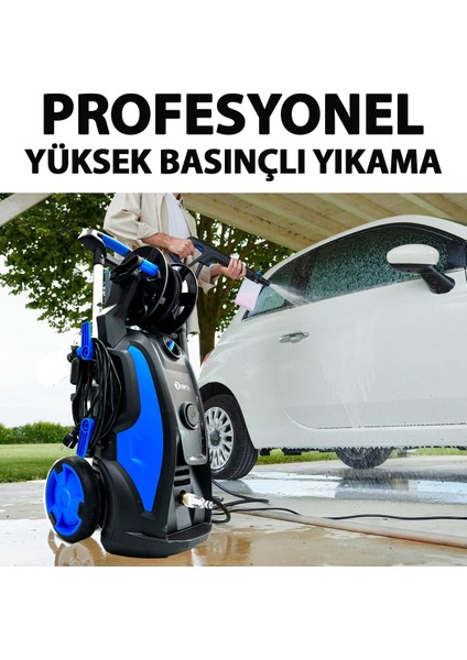 Rapco 225 Bar Indiksiyon Motor 3200 Watt Profesyonel Yüksek Basınçlı Yıkama Makinesi