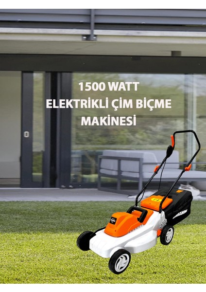 Kawashima 1500 Watt Elektrikli Çim Biçme Ot Biçme Makinesi fiyatları