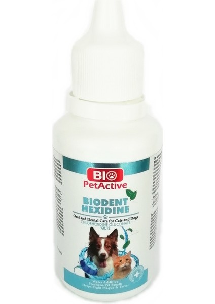 Biodent Hexidine Kedi Diş Bakımı Ağız Kokusu Giderici 50ML