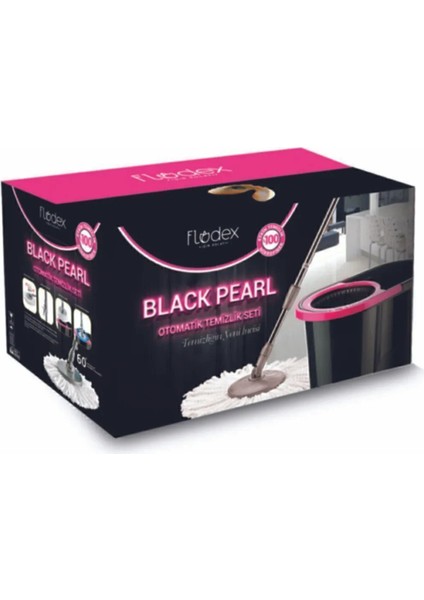 Pratik temizlik seti, hijyen ve konfor için mükemmel seçim, siyah renk, TR yapımı modelleri