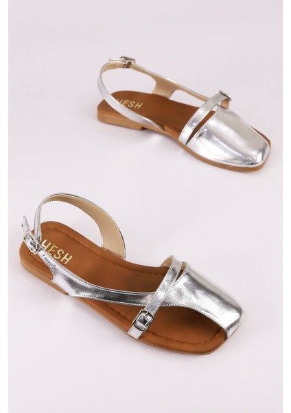 Bs 02 Düz Tabanlı Arkadan Bağlı Sandalet