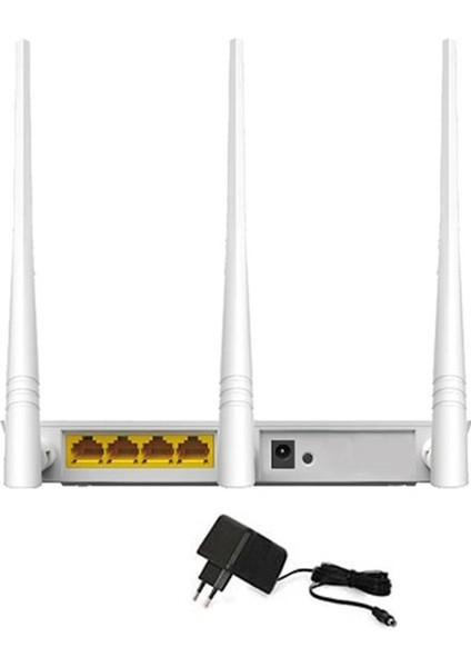 Everest EWR-F303 2.4 Ghz 300 Mbps 4 Port Kablosuz Router