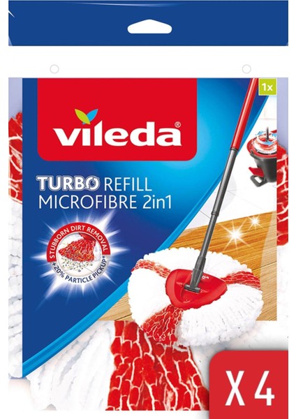 4 Paket Turbo 2in1 Üçgen Başlık Yedek Paspas