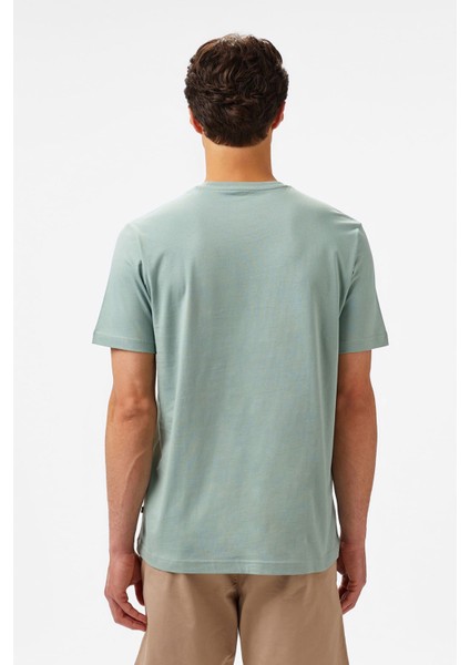 Erkek Regular Fit Baskılı T-Shirt - Yeşil fiyatları