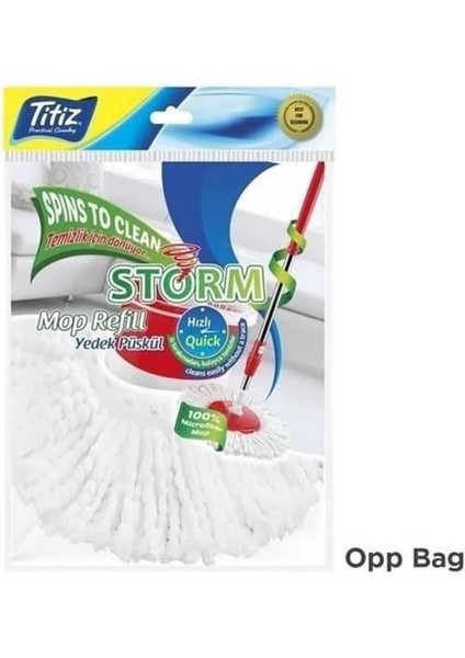 Püsküllü Döner Mop Bezi, Yedek Beyaz Temizlik Malzemesi, Pratik ve Kullanışlı fiyatları