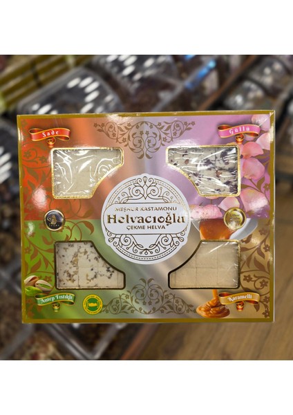 4'lü Çekme Helva 480gr