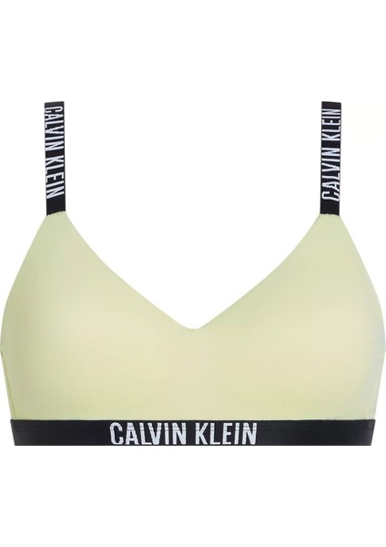 Kadın Lghtly Lined Bralet Sütyen - Sarı