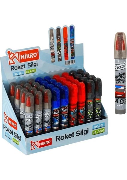 RK-301 Roket Silgi 36'lı