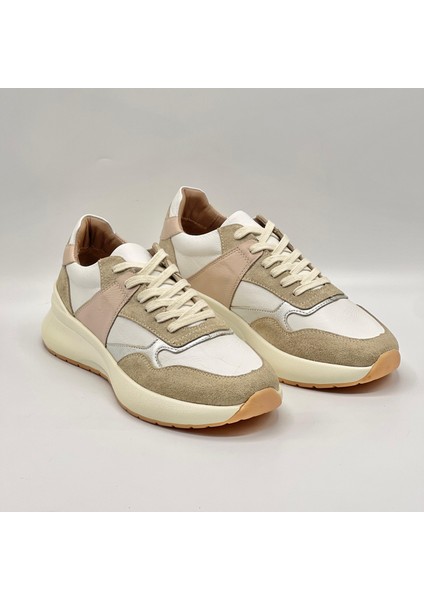 Comfy Nude Deri Kadın Spor Ayakkabı – Ametist Exclusive fiyatları