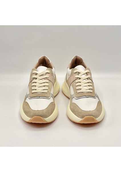 Comfy Nude Deri Kadın Spor Ayakkabı – Ametist Exclusive modelleri