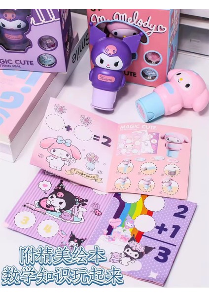 Kuromi Figür Sanrio 25 Adet Sticker Damga Kaşe Figür fiyatları