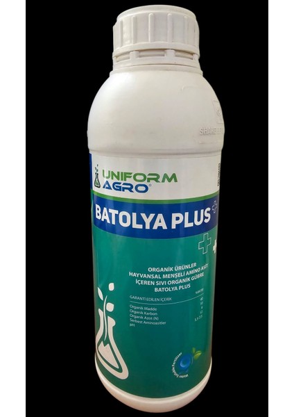 Organik Gübre, Sıvı Hayvansal Amino Asit Gübre Batolya Plus 1 Lt