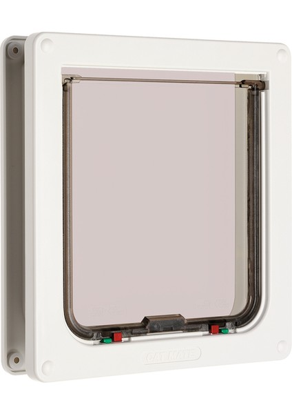 Catmate Kedi Kapısı, Büyük, Çift Yönlü, 4 Fonksiyonlu, Beyaz, 23,5X25,2CM fiyatları