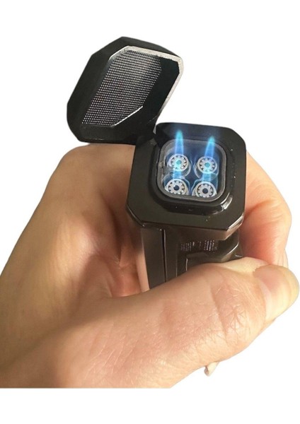 I-Lighter 4 Torch Jet Alev Puro Çakmağı Metal Siyah Gold fiyatları