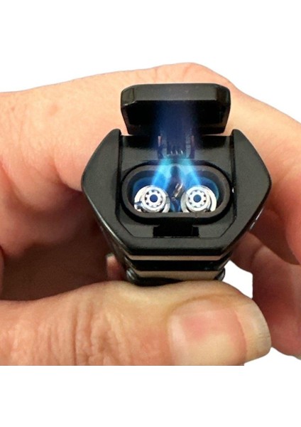 I-Lighter 2 Torch Jet Alev Puro Çakmağı Metal Siyah fırsatları