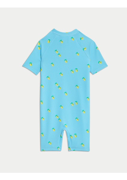 Limon Desenli All‑in‑One Mayo (2–8 Yaş) modelleri