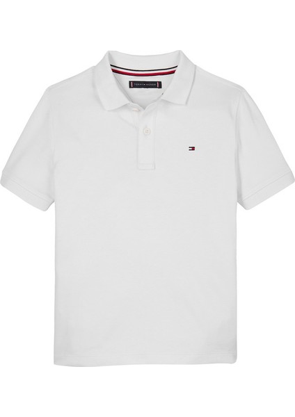 Erkek Çocuk Interlock Regular Polo T-Shirt - Beyaz fırsatları