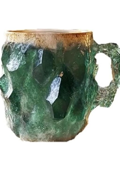 Mineral Kristal Kahve Kupaları Taklit Mineral Kristal Kahve Reçine Kristal Bardaklar (Yurt Dışından)