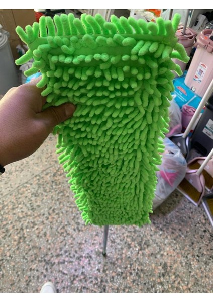Pembe 50 cm Makara Mop Saplı Temizlik Aleti, 360° dönebilen kolay kullanım fırsatları