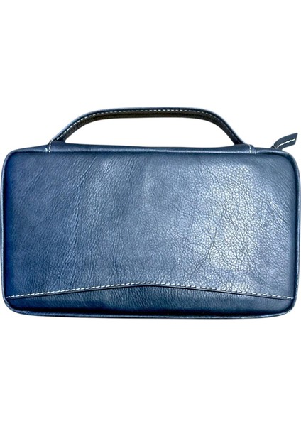 Puro Çantası Kırmızı Lacivert Rengi Tutmalı