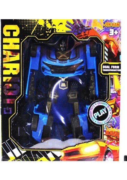 Transformers Dönüşen Oyuncak Araba SP5308 A688-1 Mavi Gko