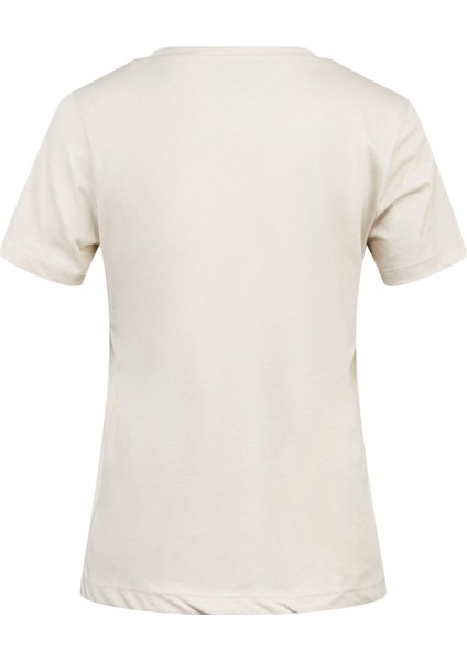 Alone Baskılı V Yaka Kadın T-Shirt 402 fırsatları