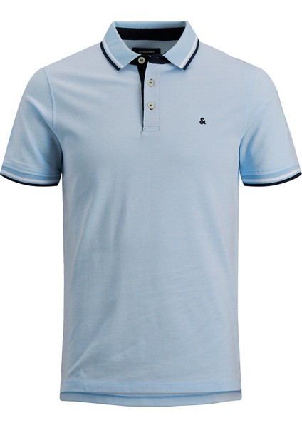 Plus Jjepaulos Logolu Pamuklu Büyük Beden Düğmeli Polo Yaka T Shirt Erkek Polo Yaka T Shirt 12143859