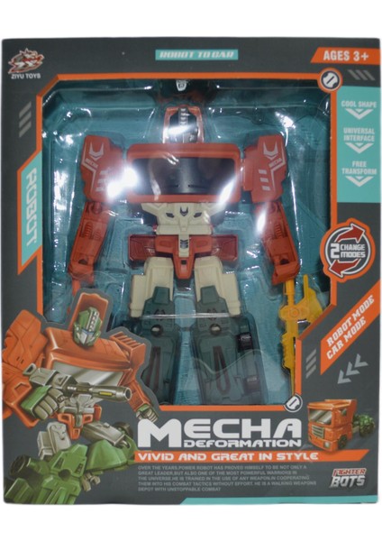 Transformers Dönüşen Oyuncak Araba KZL-L015-76 Gko