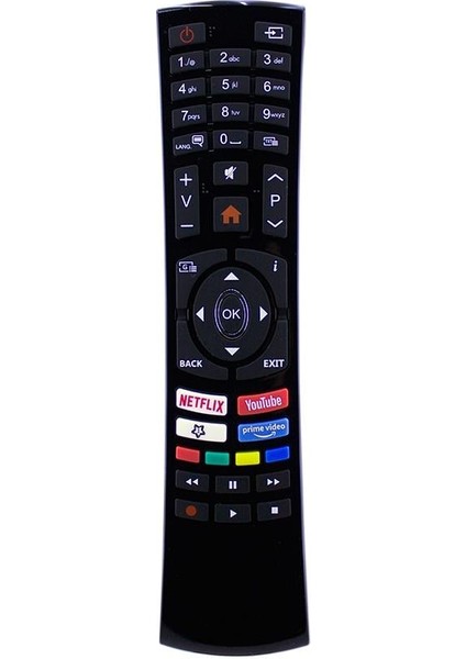 Vestel, Regal LED Tv Kumandası - Netflix, Youtube, Prime Video Tuşlu