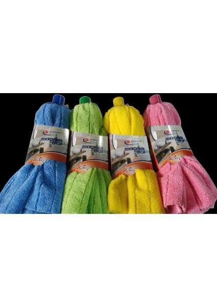 Büyük Boy Mikrofiber Havlu Paspas Mop Yedek Ucu – Mavi, Temizlik İçin Uygun