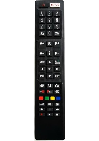 Vestel LED Tv Kumandası - Netflix ve Youtube Tuşlu