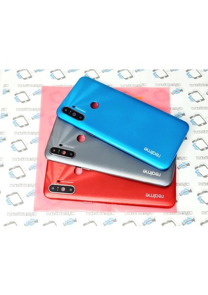 Oppo Realme Uyumlu C3 Kasa Arka Kapak Batarya Pil Kapağı (Lenssiz)